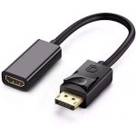 DisplayPort To HDMI Adapter Cable 4k For Monitor Projector Laptop Desktop HDTV-1